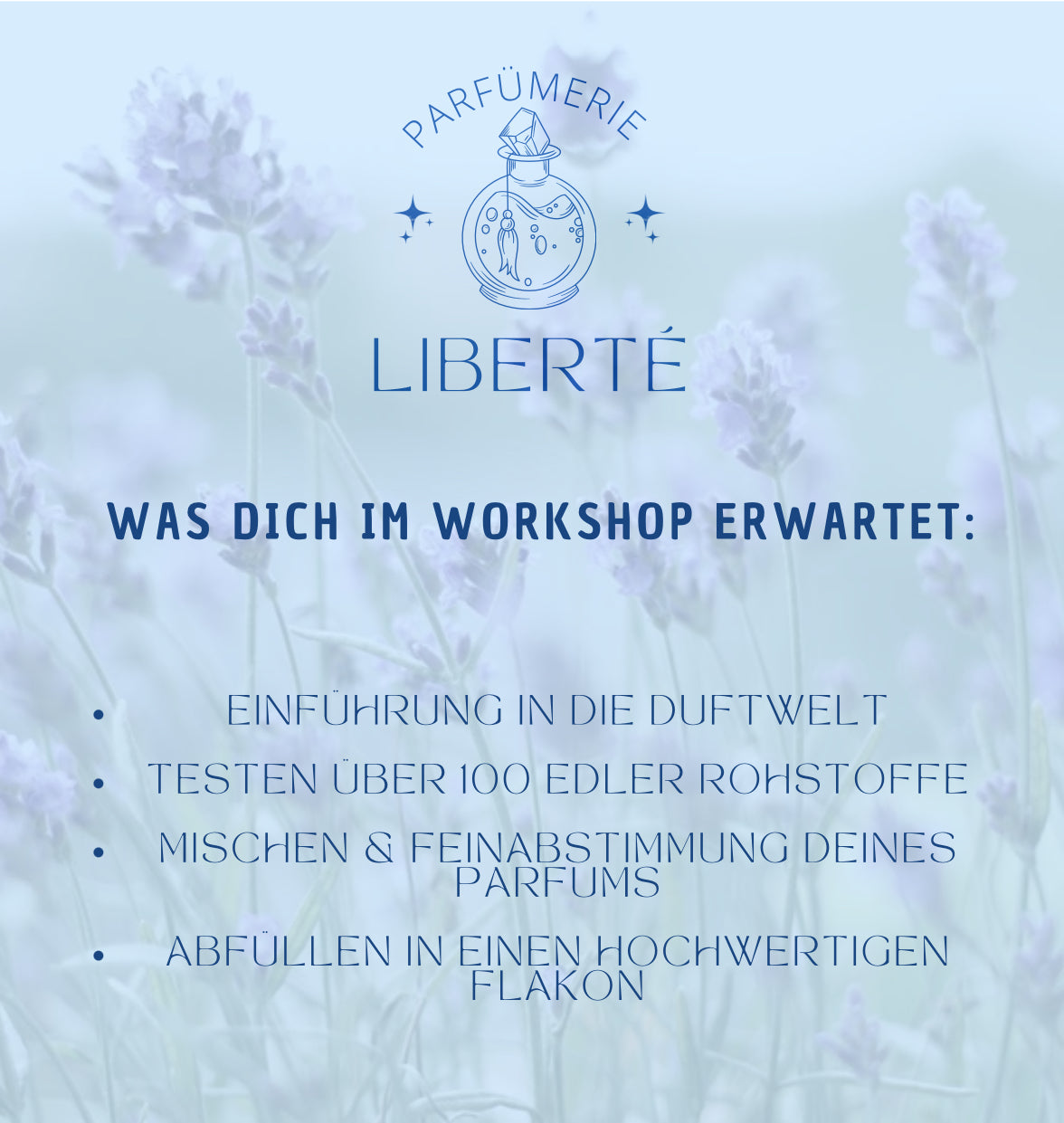 Individueller Parfüm Workshop nur für Dich (1 zu 1)